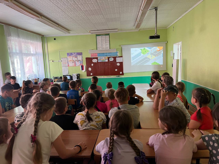 День безопасности в летнем лагере.